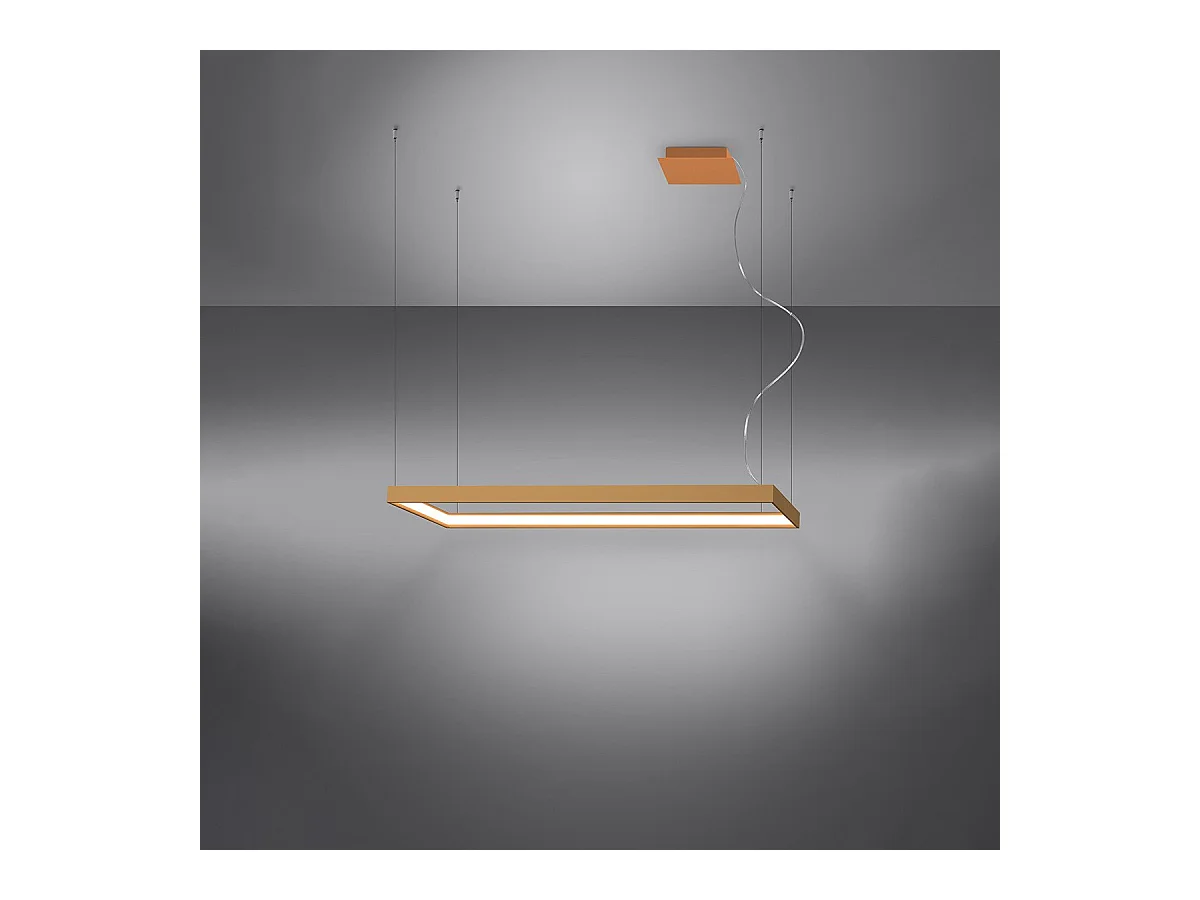 Lustre Sirius M doré 4000K