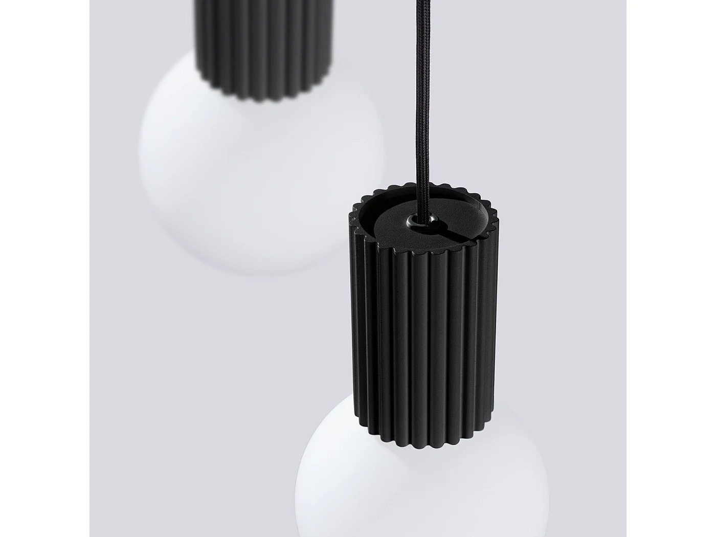 Lampe suspendue Orbis 3P noir