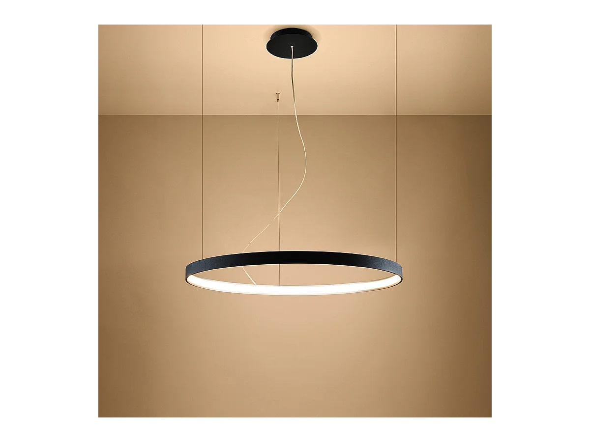 Lustre Nyra 78 noir 3000K