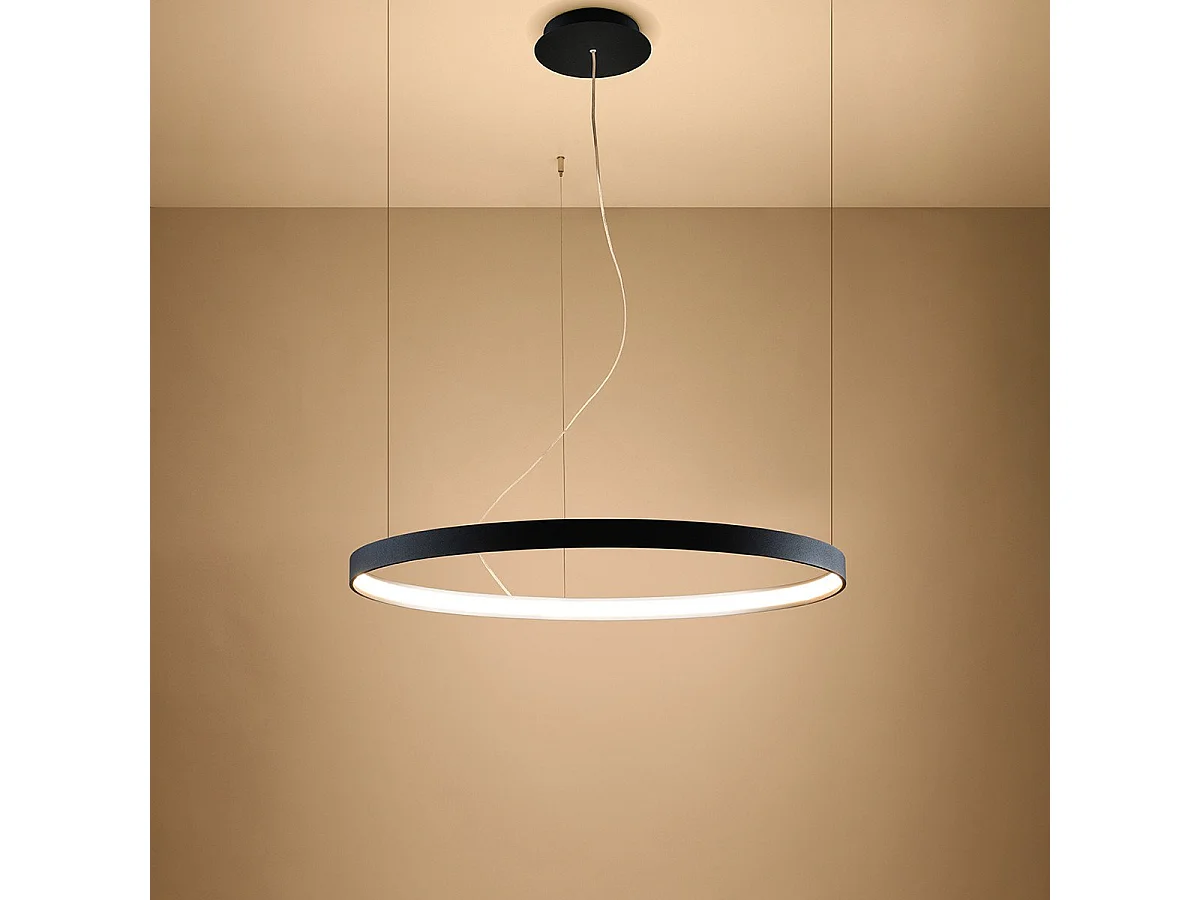 Lustre Nyra 78 noir 3000K