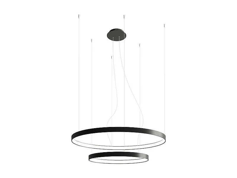 Lustre Nyra 2 55-78 noir 3000K