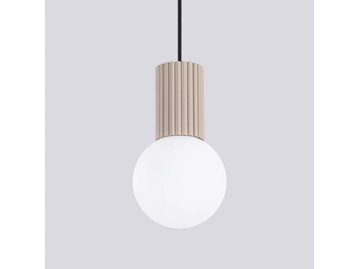 Lampe suspendue Orbis 1 taupe
