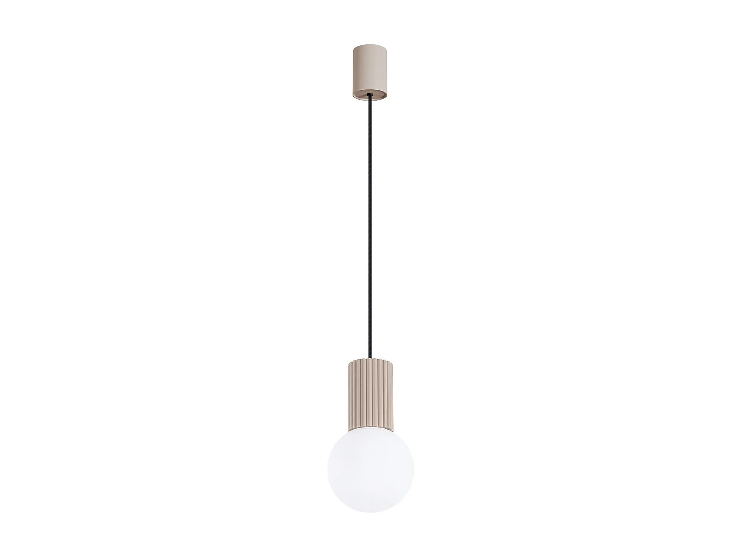 Lampe suspendue Orbis 1 taupe