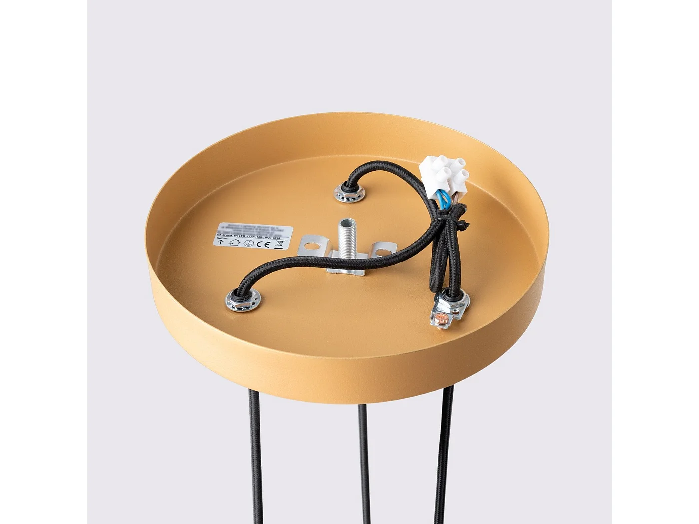 Lampe suspendue Onyx 3P or