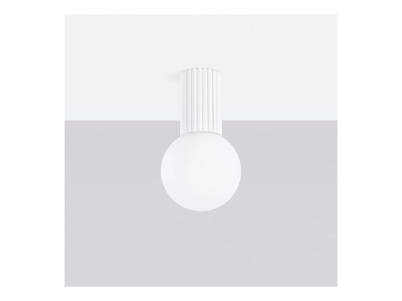 Plafonnier Orbis blanc IP44