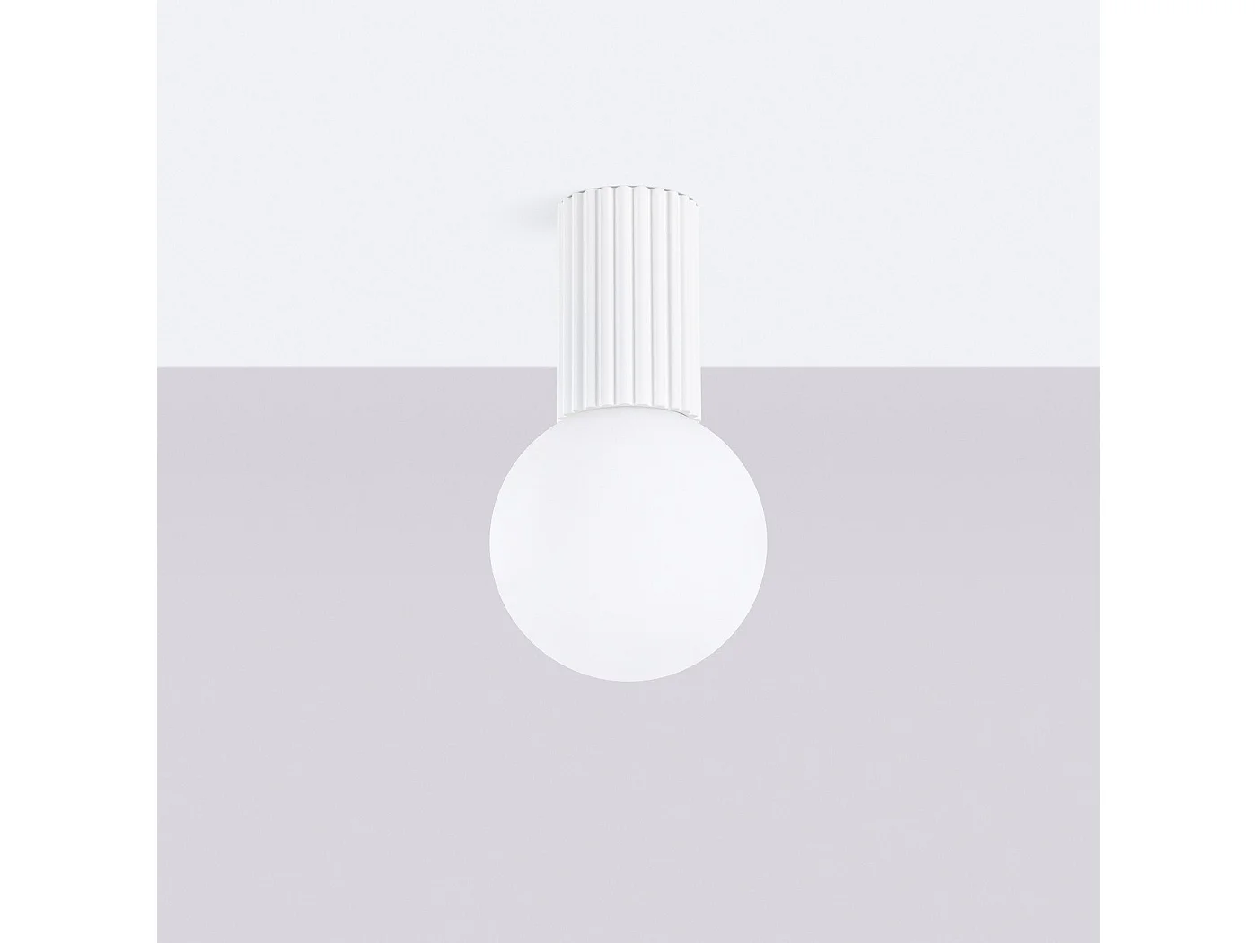 Plafonnier Orbis blanc IP44