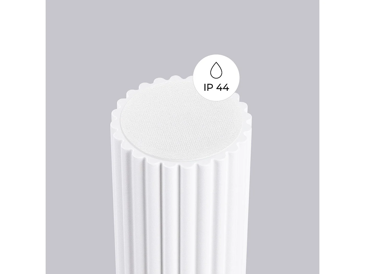 Plafonnier Orbis blanc IP44