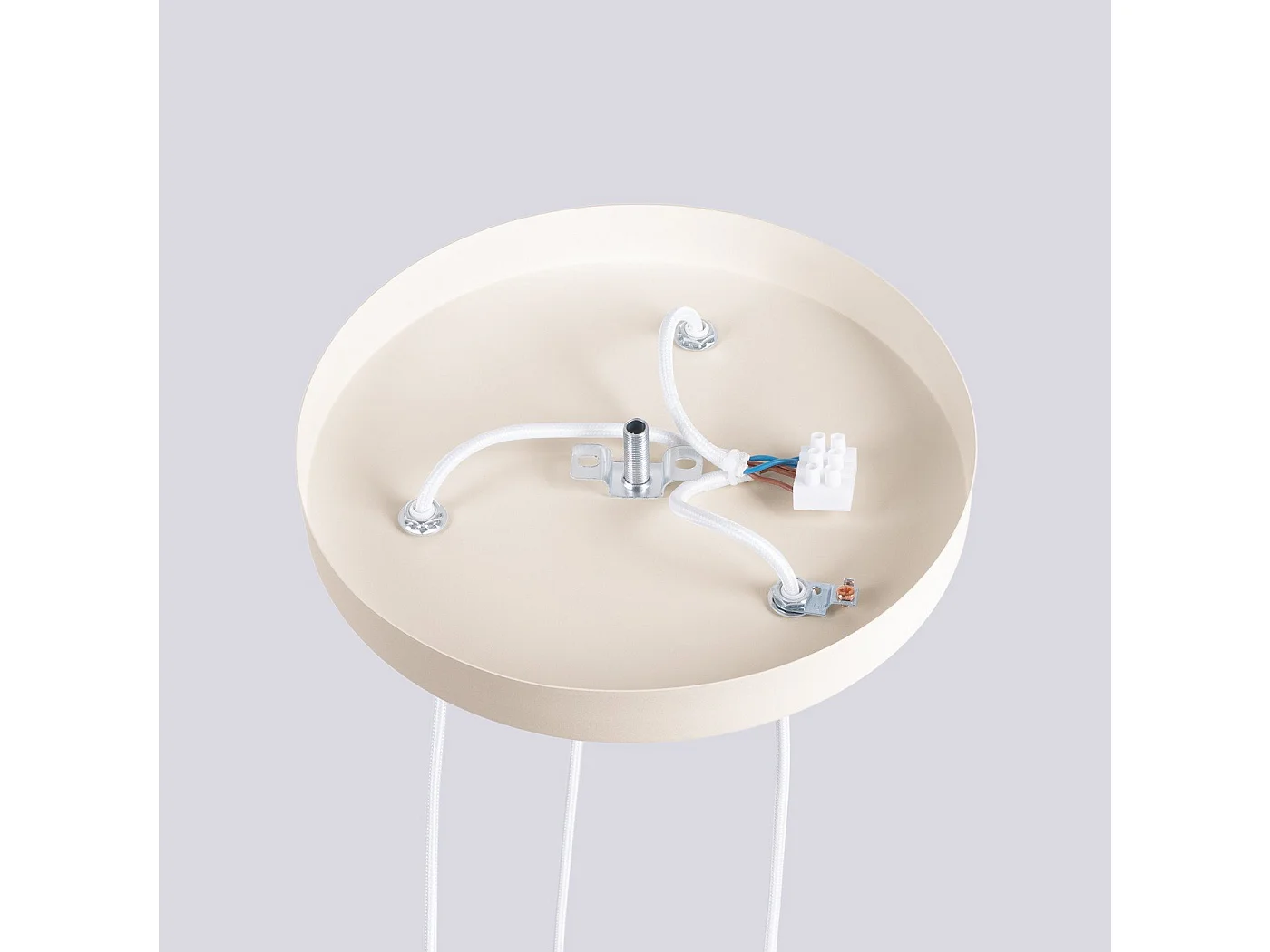 Lampe suspendue Orbis 3P beige