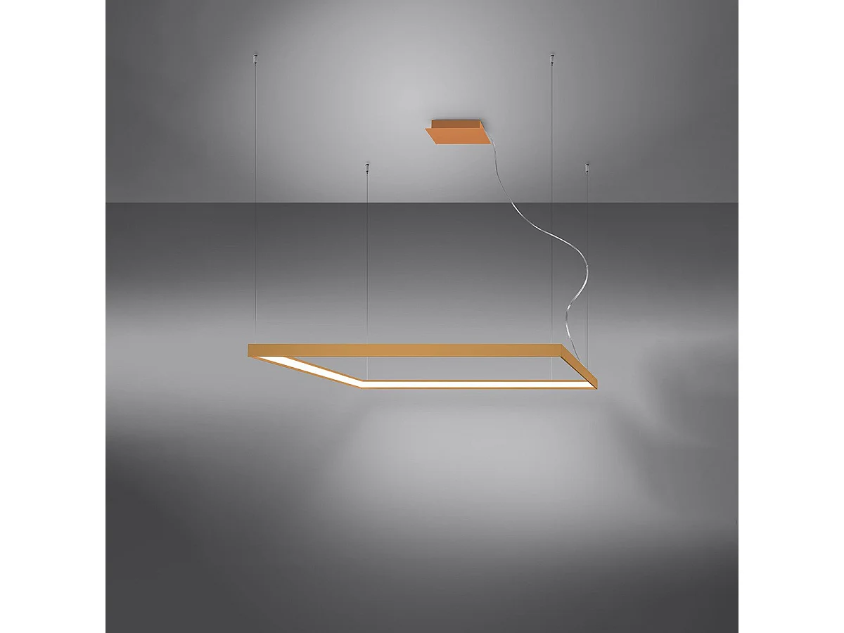 Lustre Luxa L doré 4000K