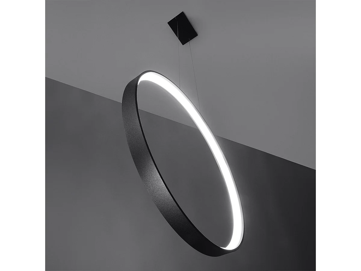 Lampe suspendue Nyra 110 noir 4000K