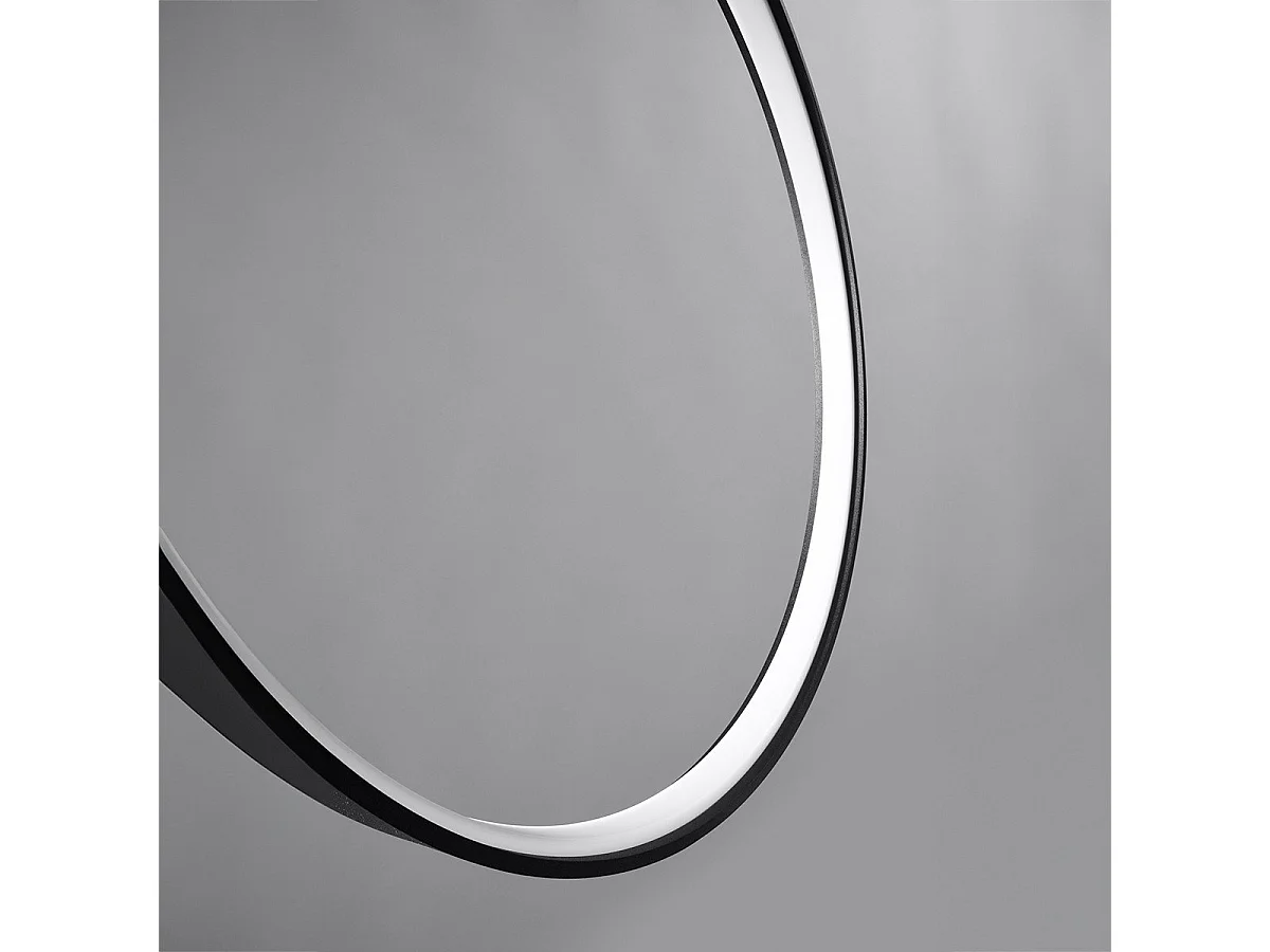 Lampe suspendue Nyra 110 noir 4000K