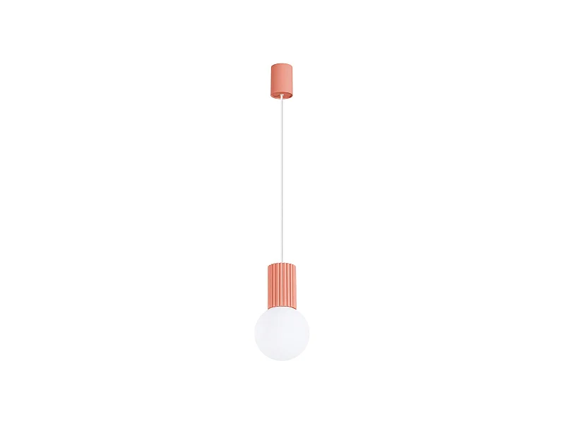Lampe pendante Orbis 1 peach