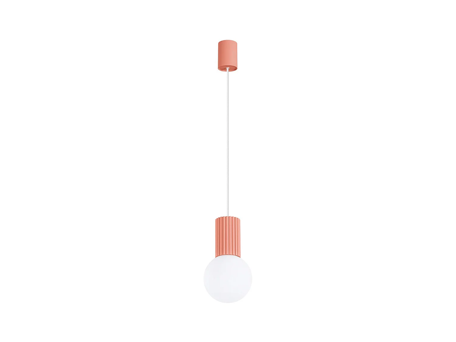 Lampe pendante Orbis 1 peach