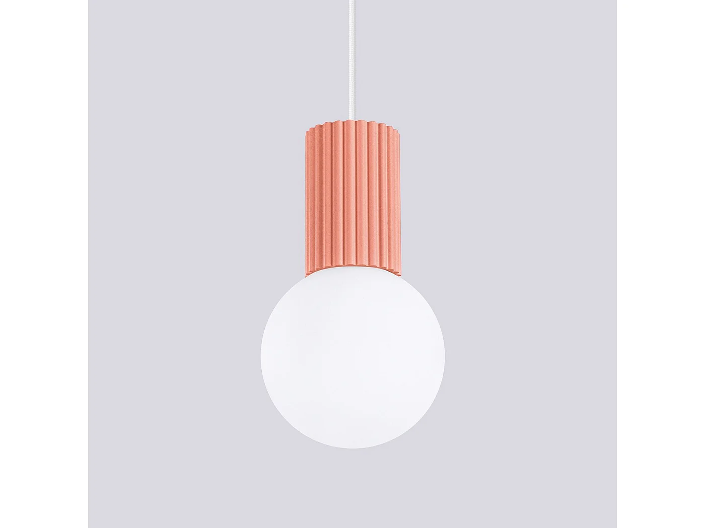 Lampe pendante Orbis 1 peach
