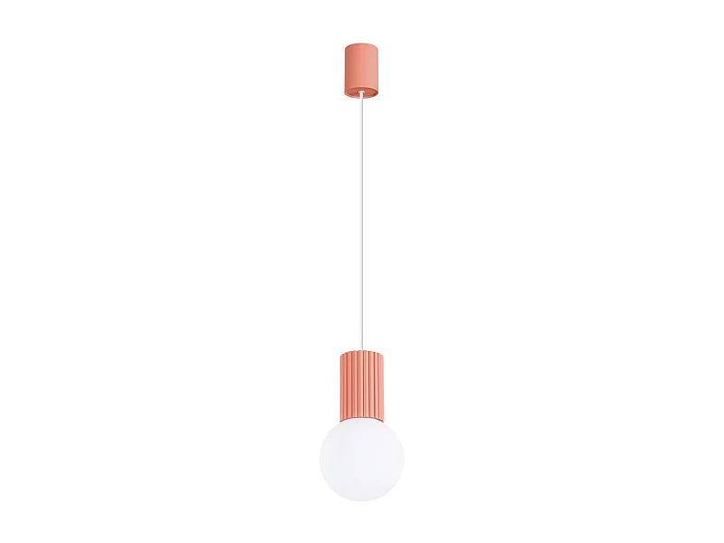 Lampe pendante Orbis 1 peach