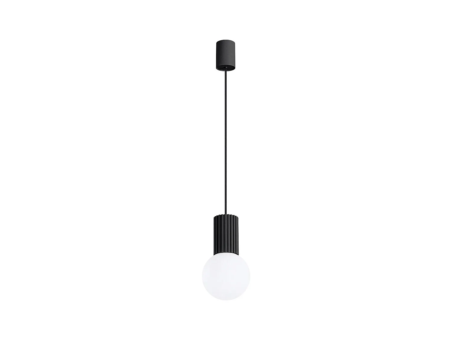 Lampe suspendue Orbis 1 noir