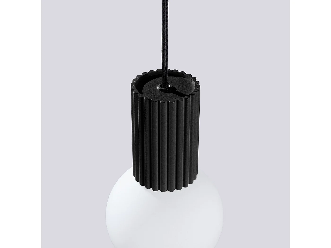 Lampe suspendue Orbis 1 noir