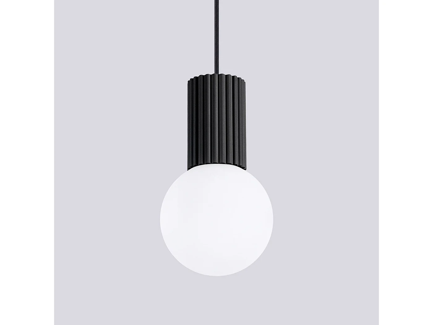 Lampe suspendue Orbis 1 noir