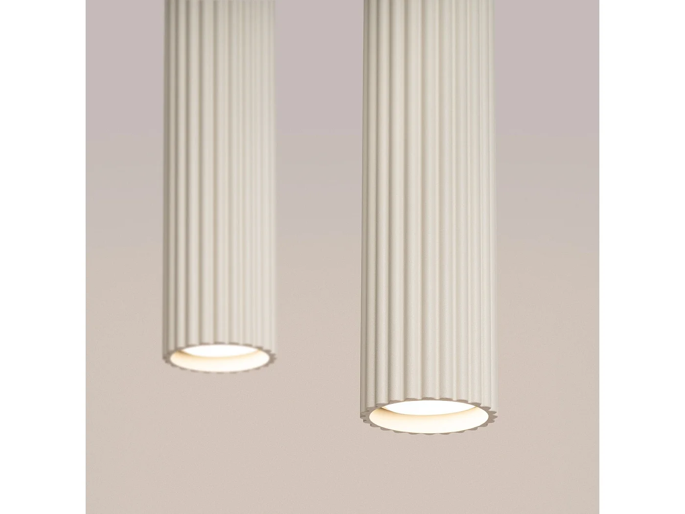 Lampe suspendue Onyx 2 beige