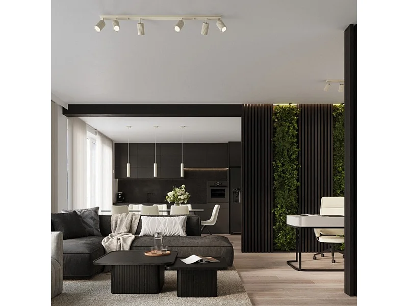 Lampe suspendue Onyx 2 beige