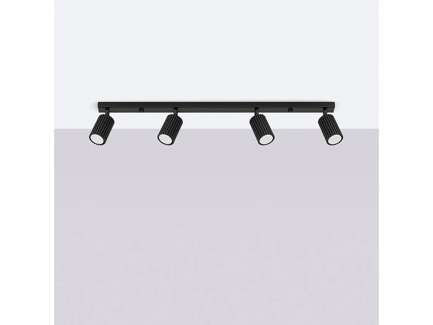 Plafonnier Onyx 4L noir