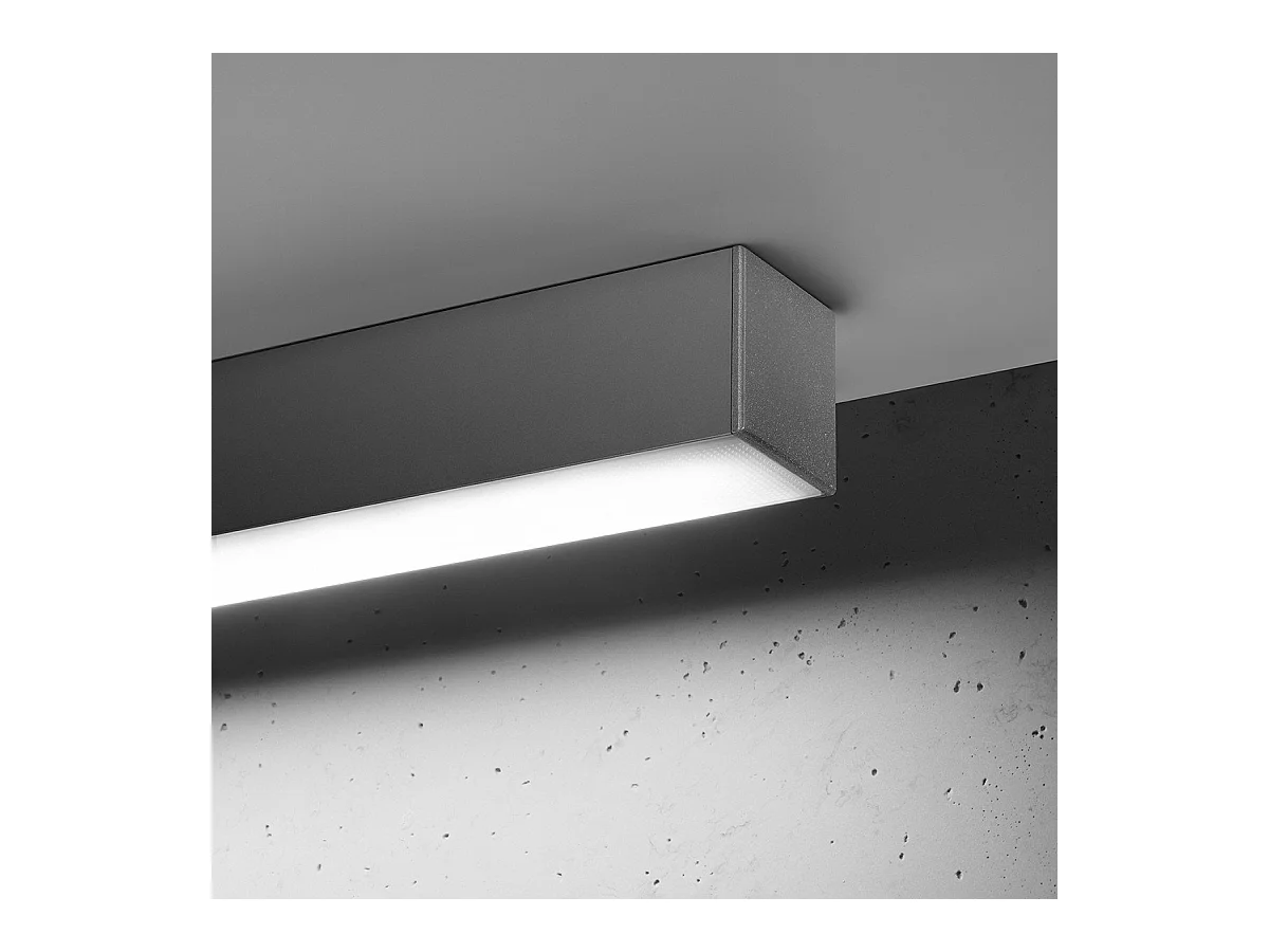 Plafonnier Vesta 90 gris