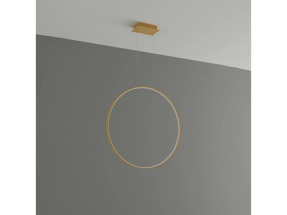 Lampe pendante Nyra 78 doré LED 3000K