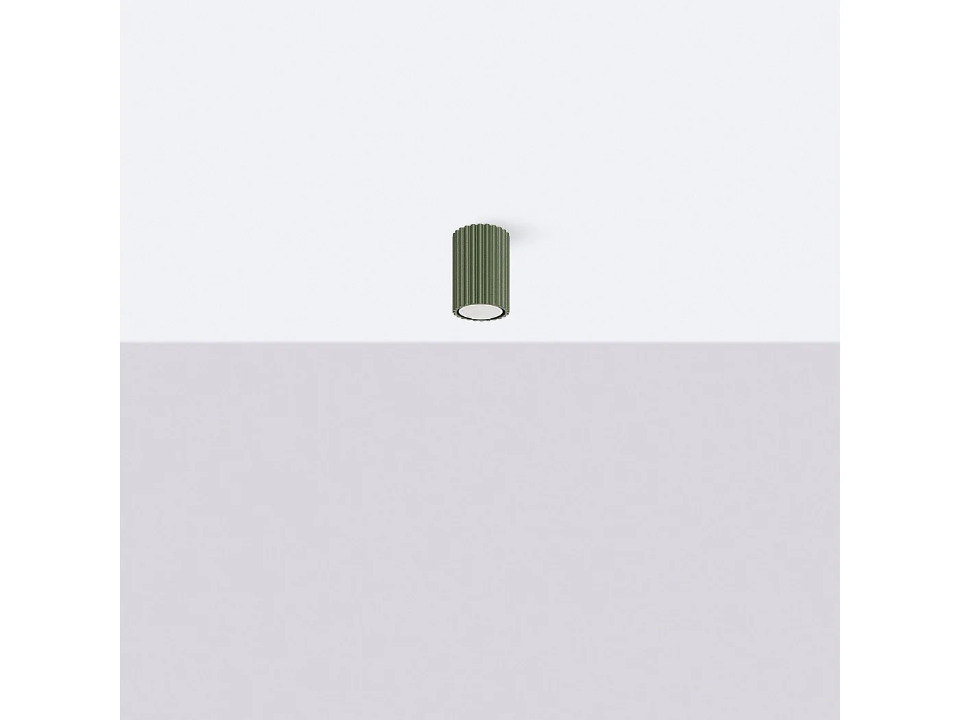 Plafonnier Onyx 10 vert olive