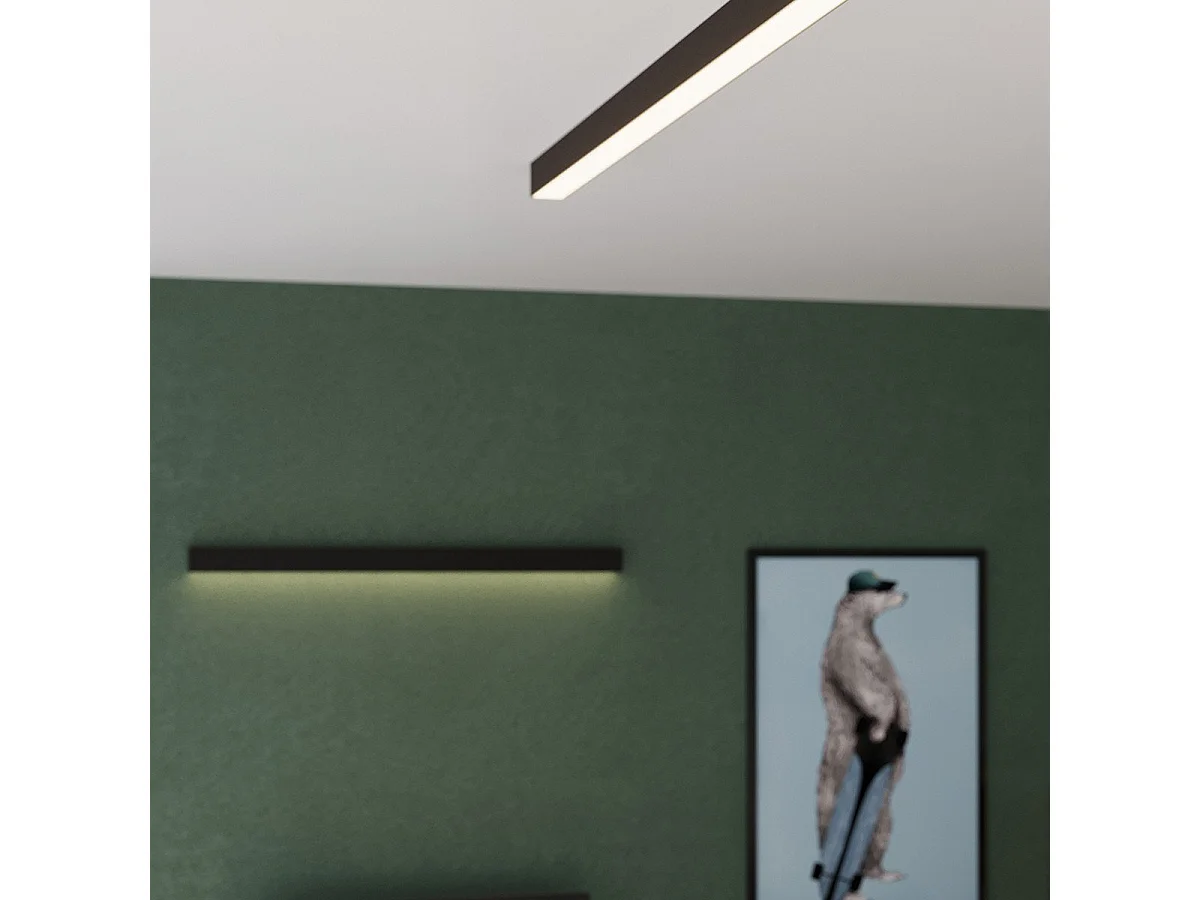 Plafonnier Vesta 118 noir