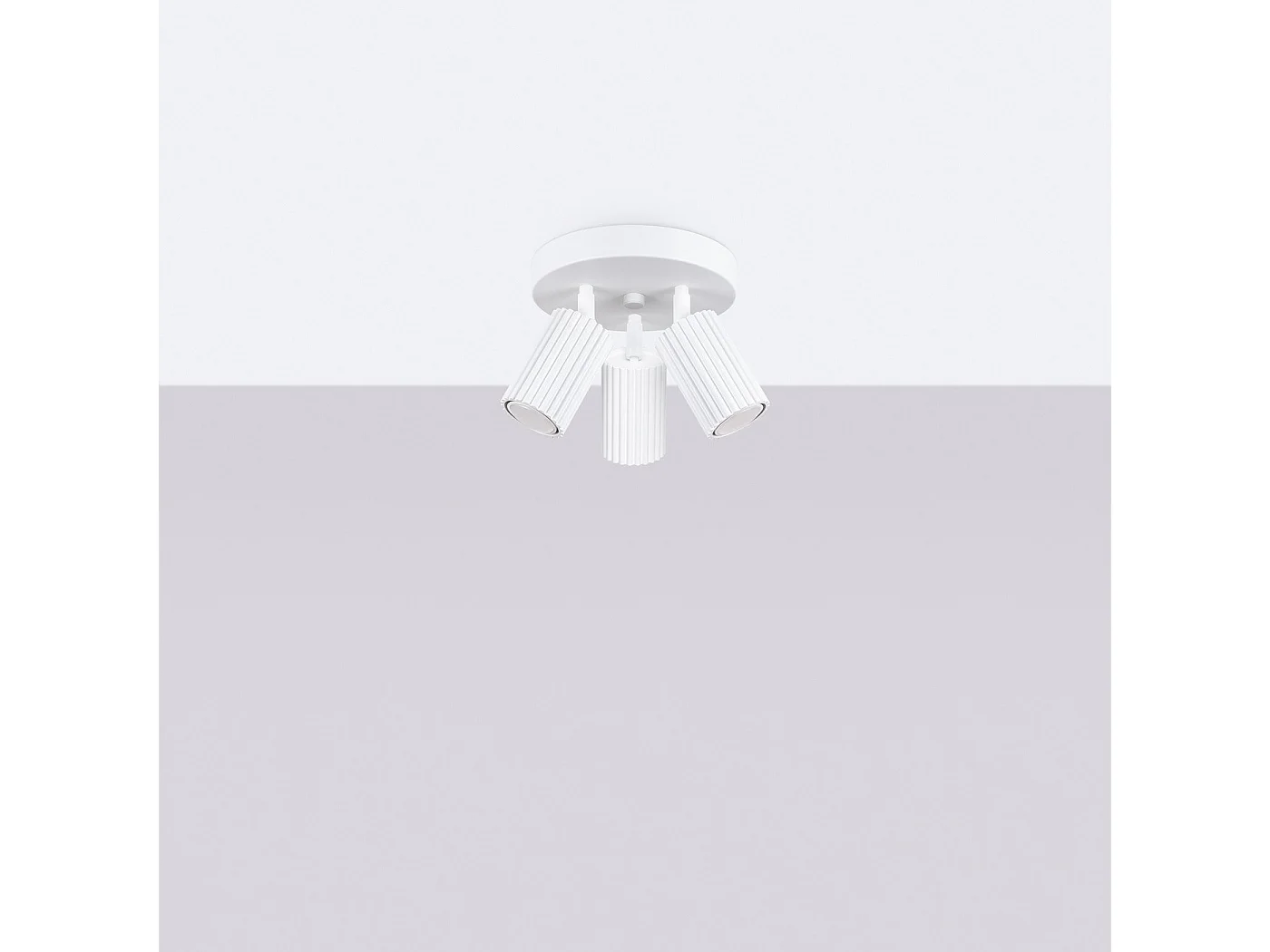 Plafonnier Onyx 3P blanc