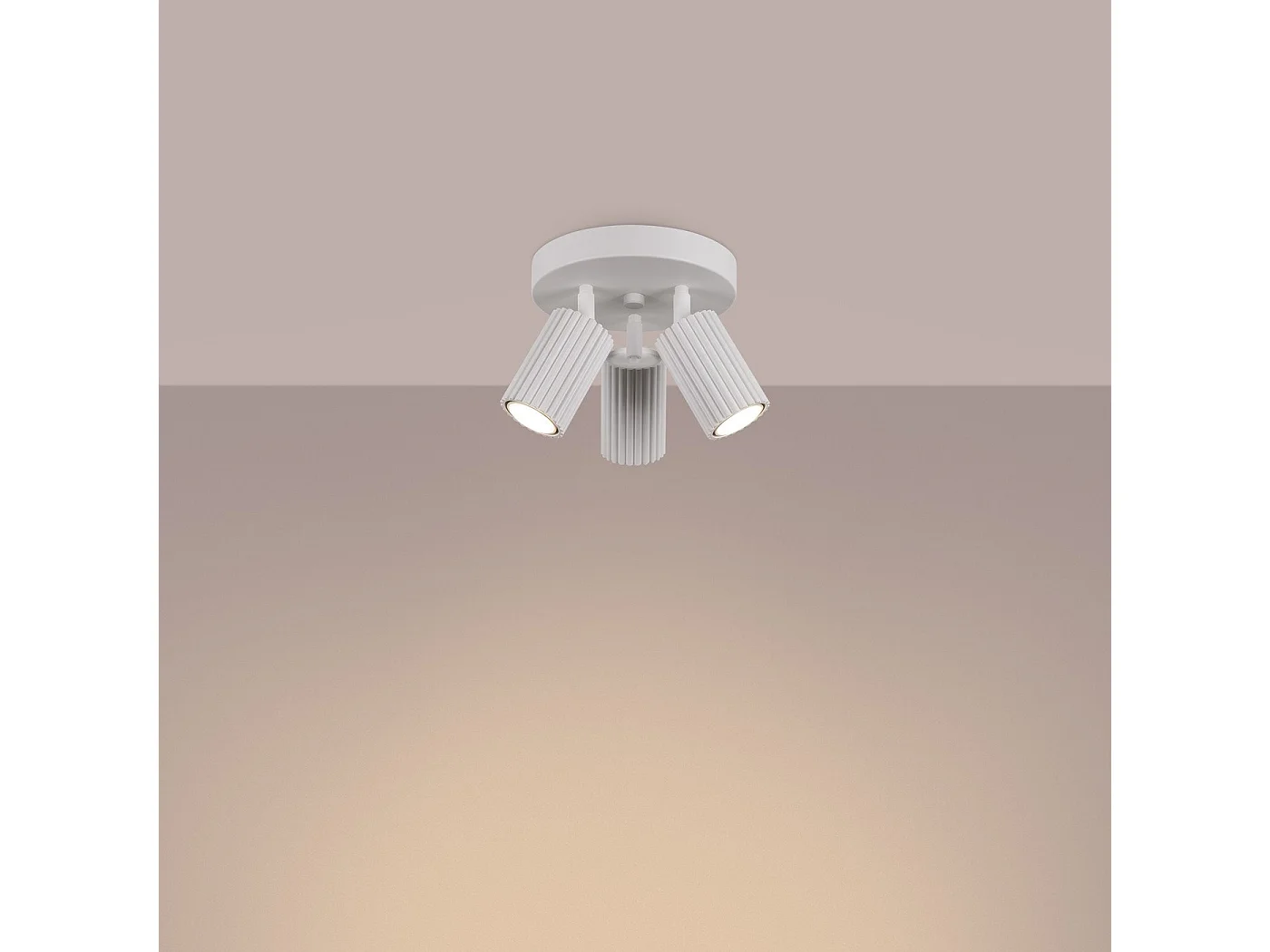 Plafonnier Onyx 3P blanc