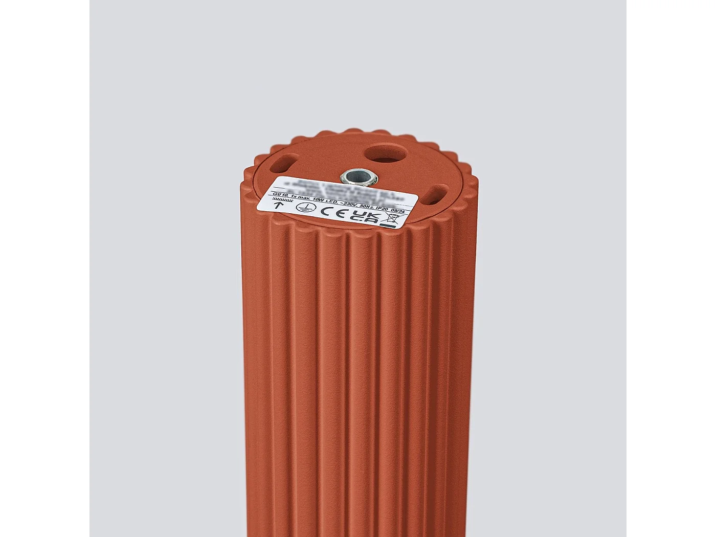 Plafonnier Onyx 40 rouge ocre