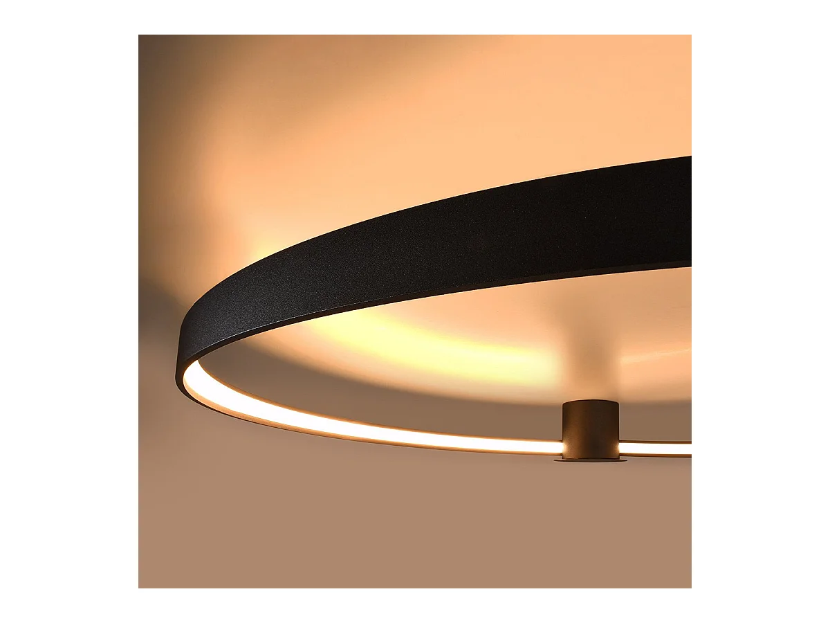 Plafonnier Nyra 55 noir 3000K