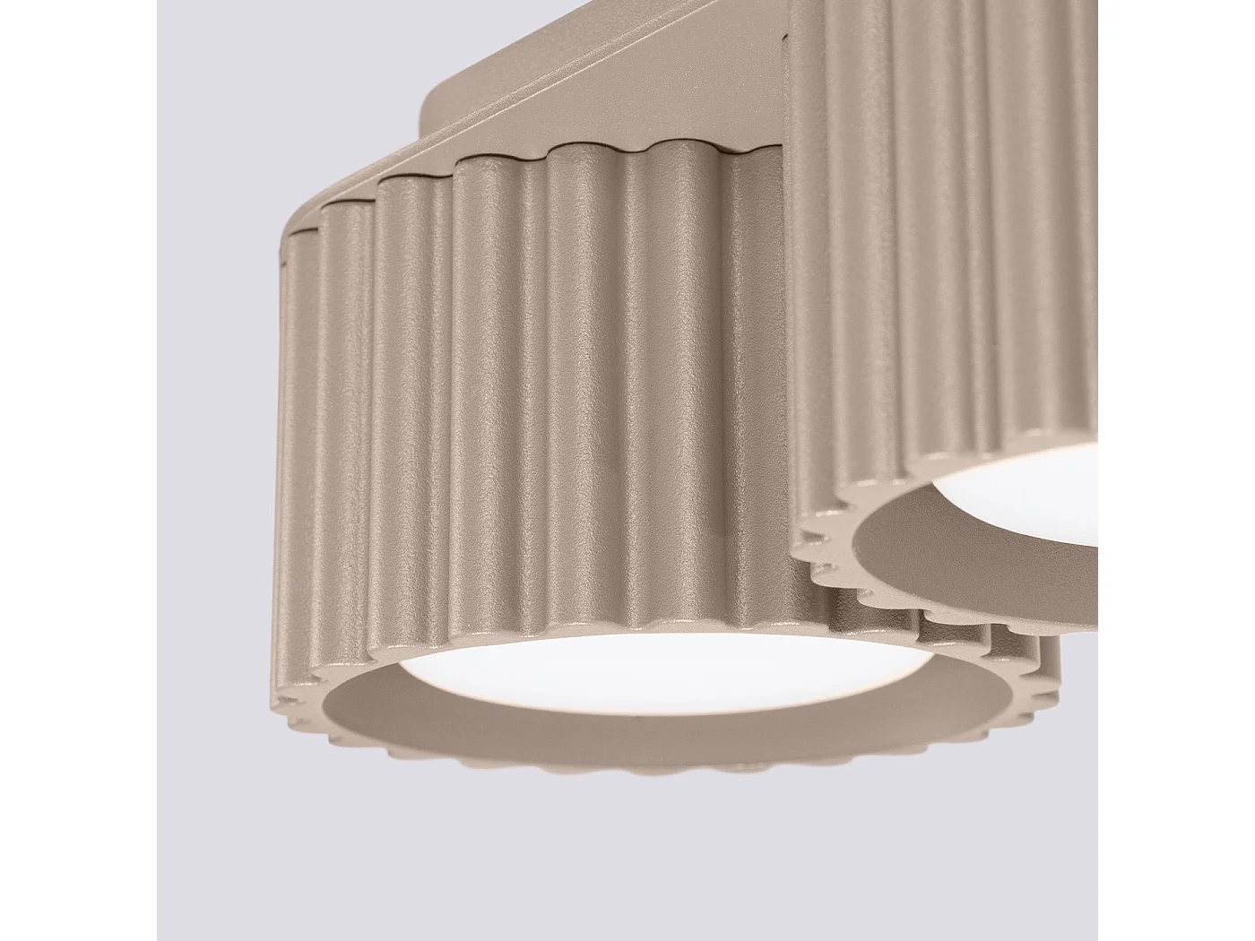 Plafonnier Aurélis 2 taupe Gx53