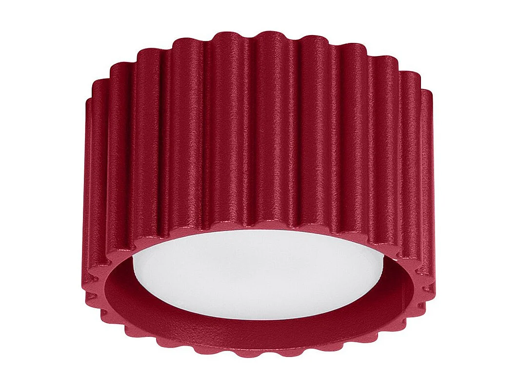Plafonnier Aurélis 1 bordeaux Gx53