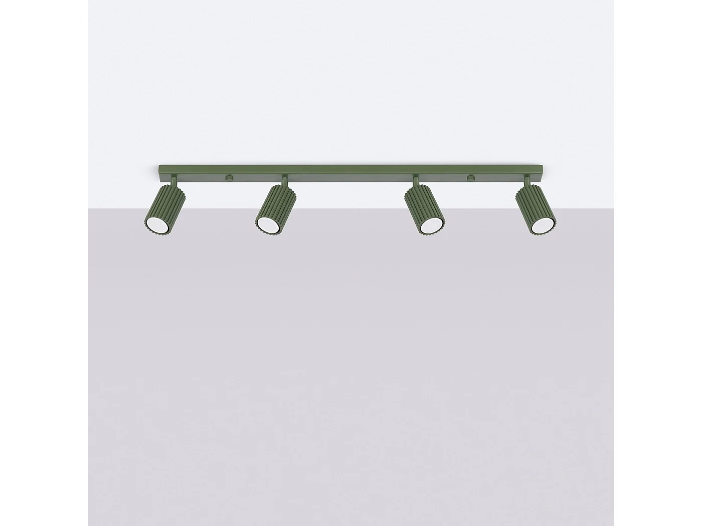 Plafonnier Onyx 4L vert olive