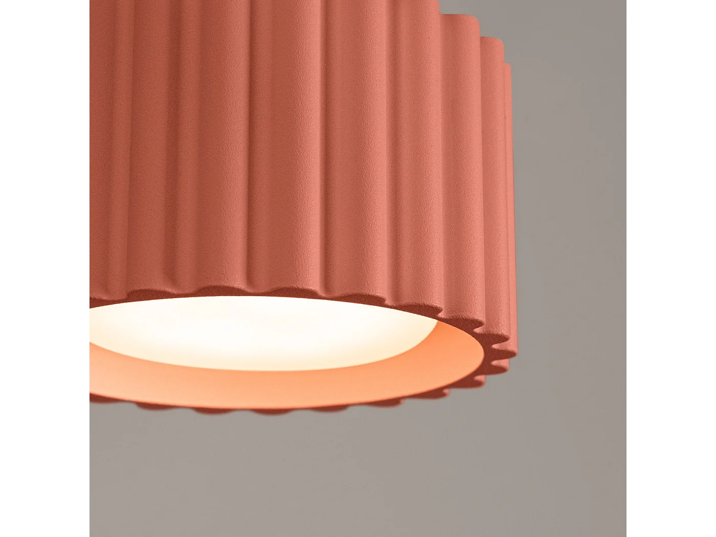 Plafonnier Aurélis 1 peach Gx53