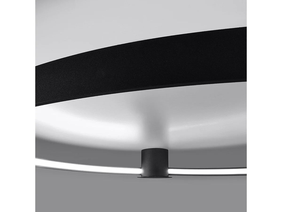 Plafonnier Nyra 78 noir 4000K