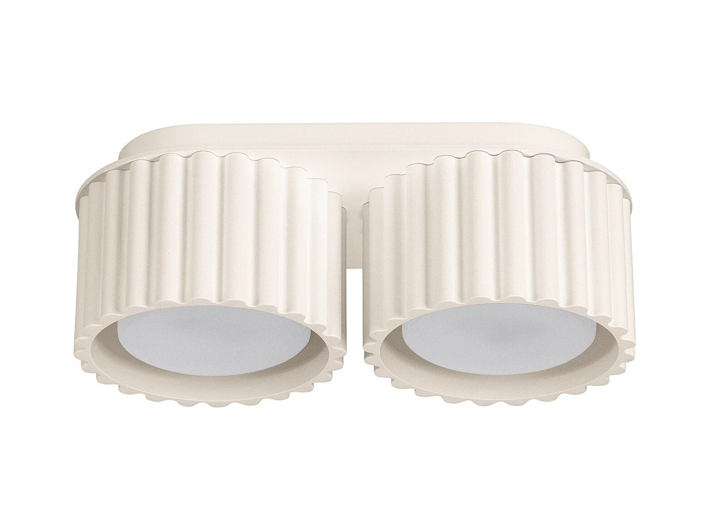 Plafonnier Aurélis 2 beige Gx53