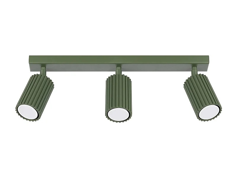 Plafonnier Onyx 3L vert olive