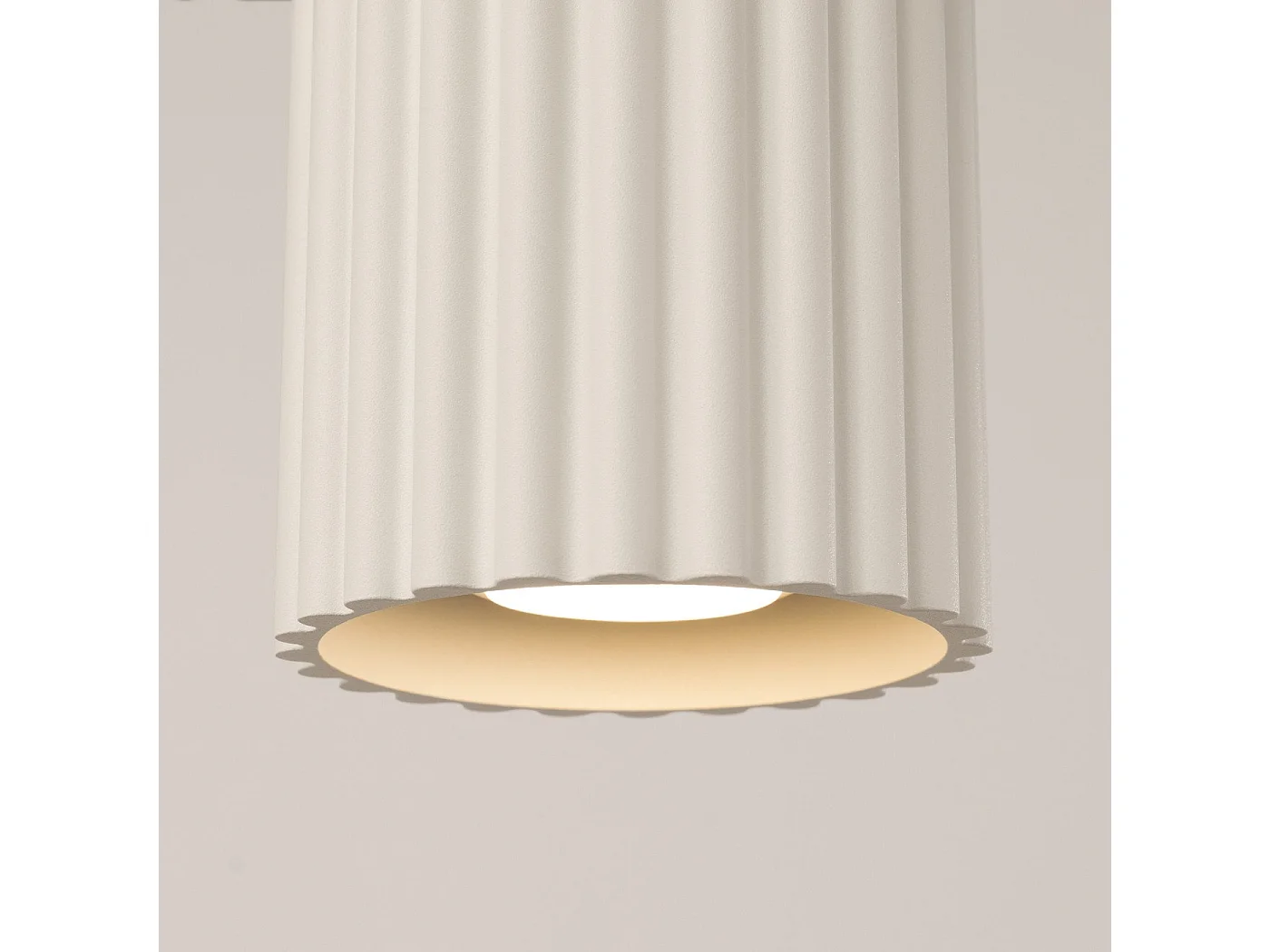 Plafonnier Aurélis 1 beige GU10