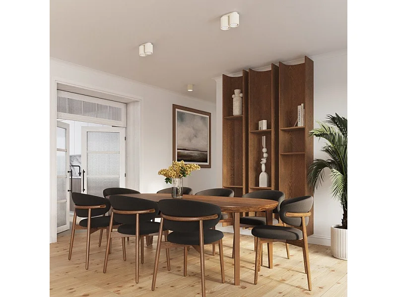 Plafonnier Aurélis 1 beige GU10