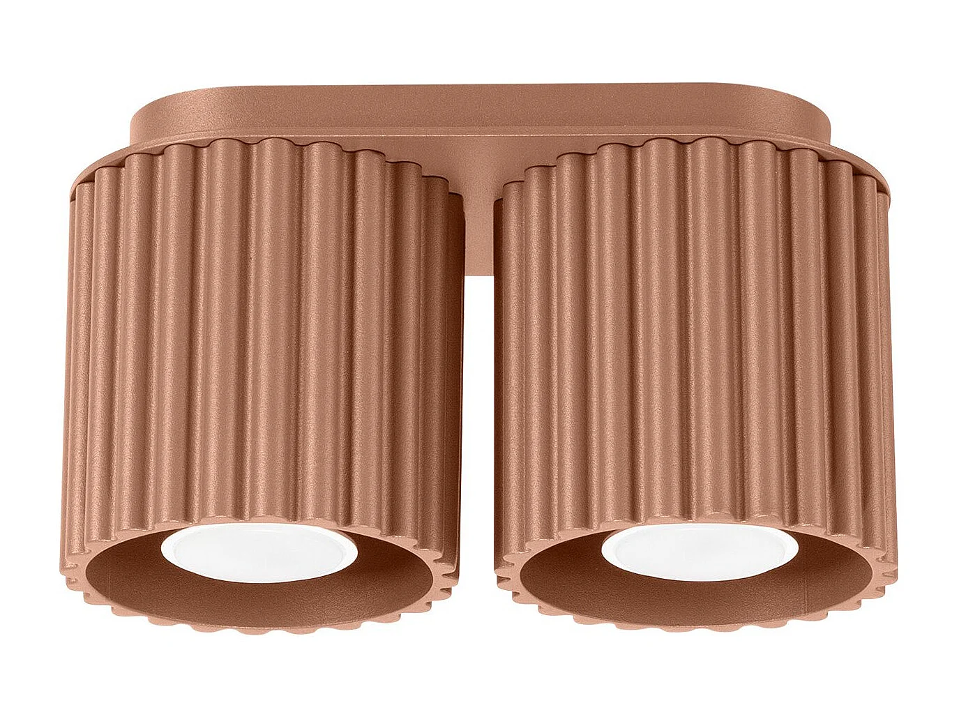 Plafonnier Aurélis 2 moka GU10