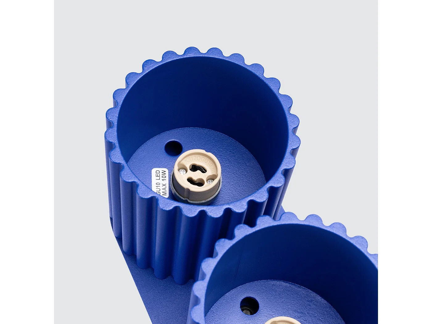 Plafonnier Aurélis 2 ultramarine GU10