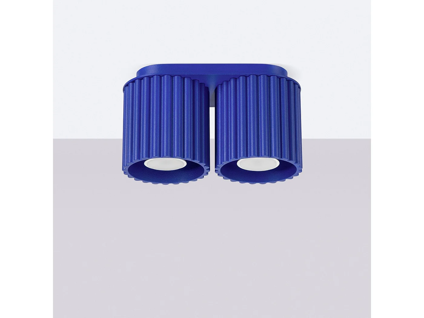 Plafonnier Aurélis 2 ultramarine GU10