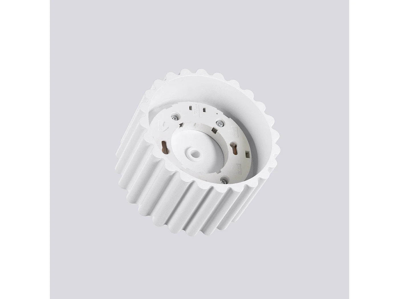 Plafonnier Aurélis 1 blanc Gx53