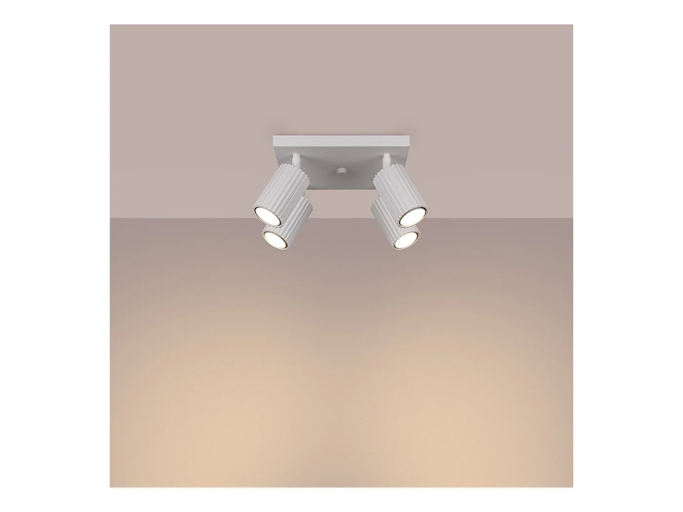 Plafonnier Onyx 4 blanc