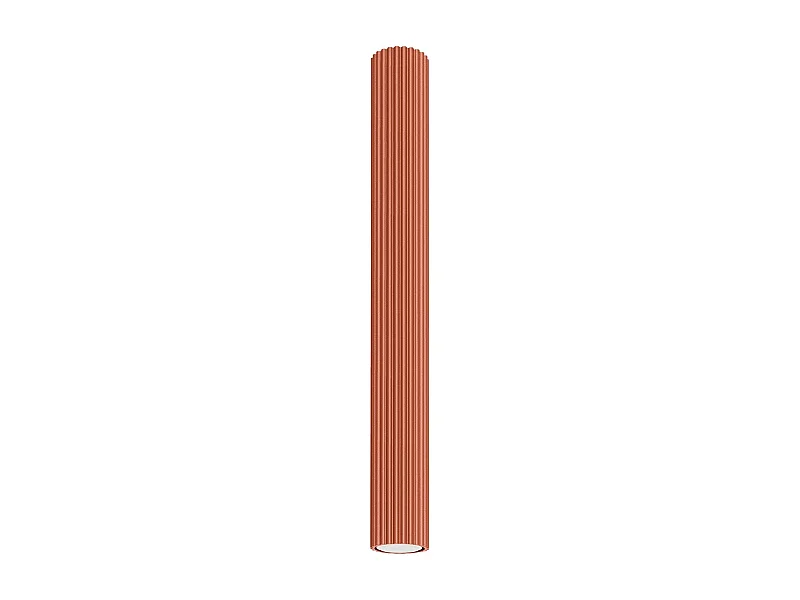 Plafonnier Onyx 60 rouge ocre