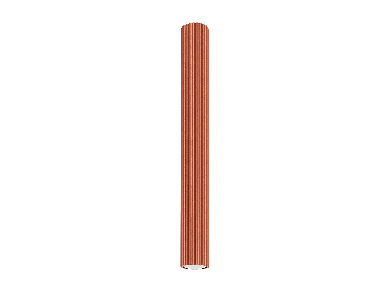 Plafonnier Onyx 60 rouge ocre