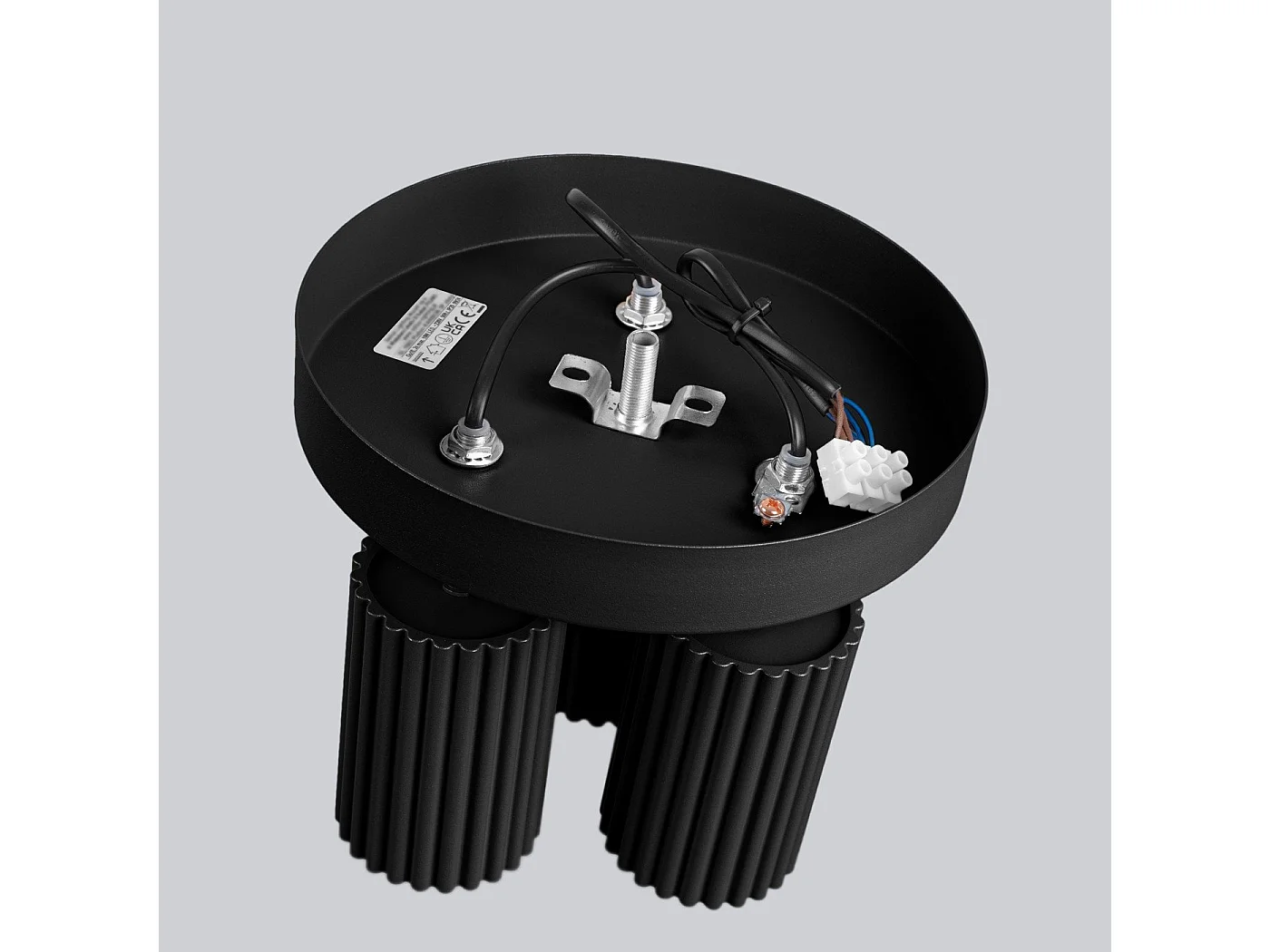 Plafonnier Onyx 3P noir